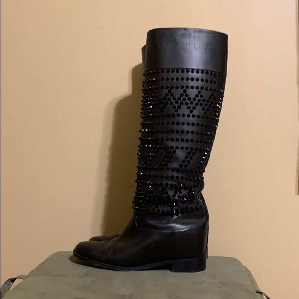 Christian Louboutin ROM chic studded boots